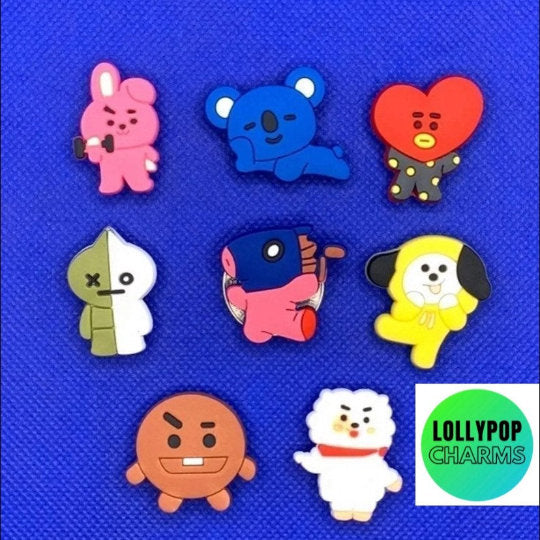 BTS BT21 Charm set