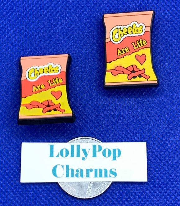 Cheetos Are Life Charm Set
