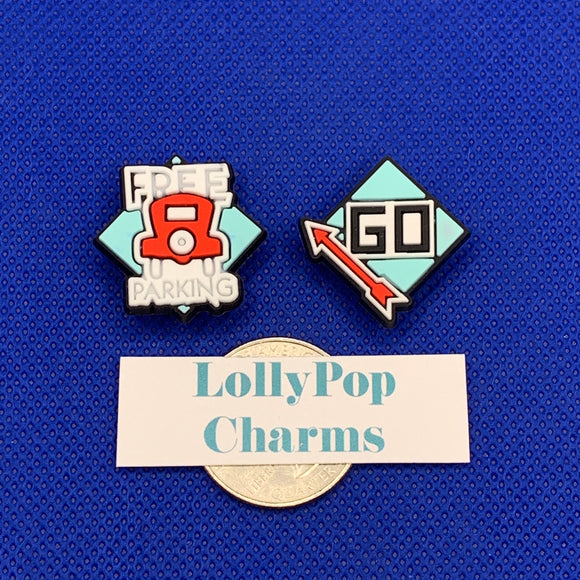 Monopoly Board Game Charm Set