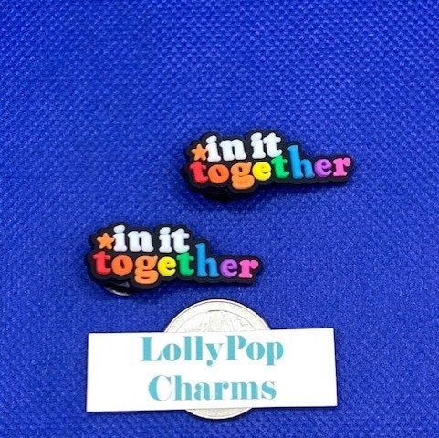 In It Together Rainbow Pride Charm Set