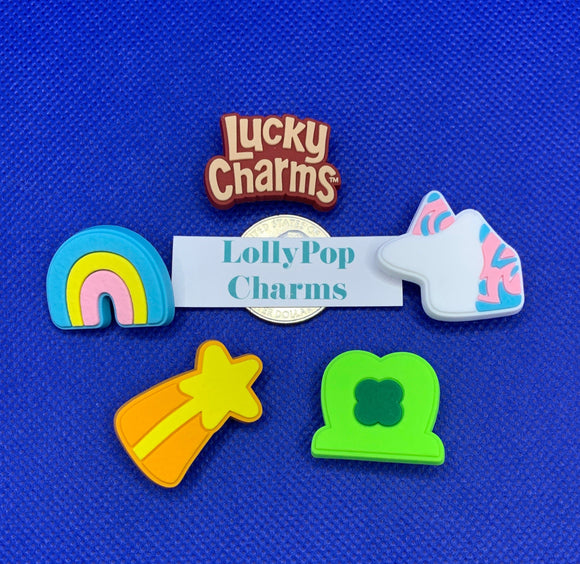 6 piece Lucky Charms Charm Set