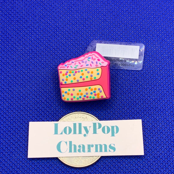 Sprinkle Cake Birthday Charm