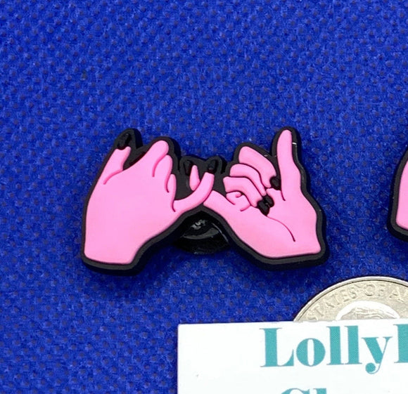 BFF Pinky Swear  Charm