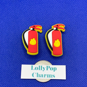 Fire Extinguisher  Charm Set