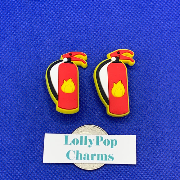 Fire Extinguisher  Charm Set