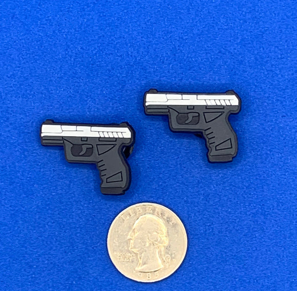 Gun Pistol  Charm Set
