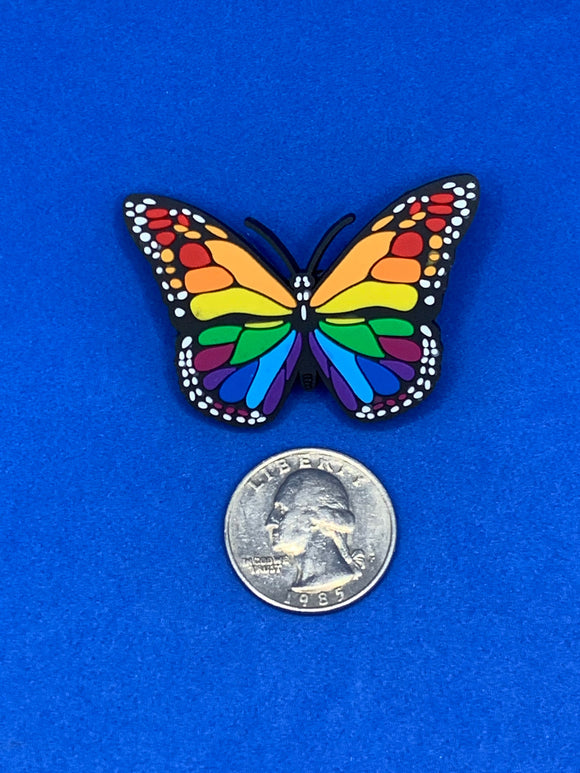 Large Rainbow Butterfly  Charm