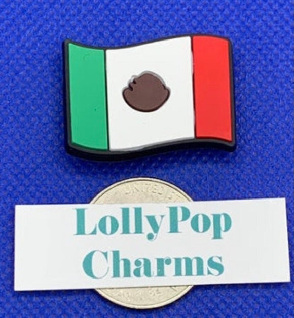 Mexican Flag  Charm