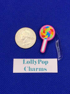 Lollipop  Charm with tag