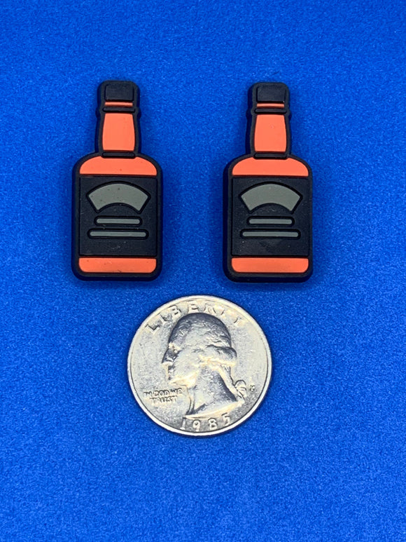 Whiskey Bottle  Charm set