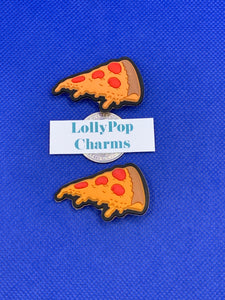 2 pc Pizza  Charm Set
