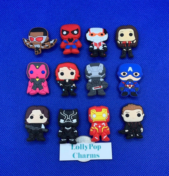 Charm Set Super Hero