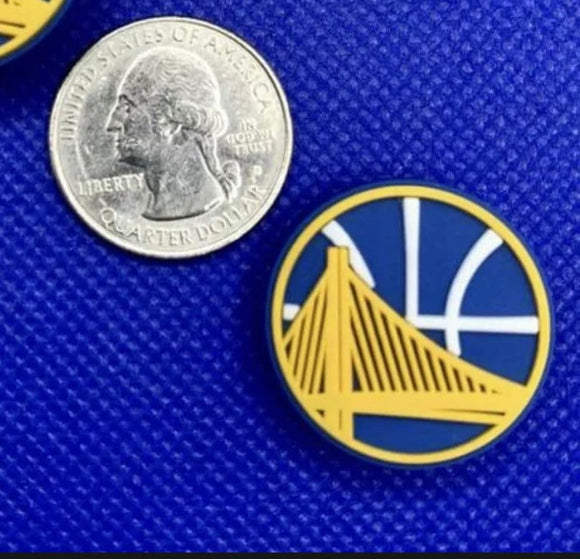 Golden Basketball  Charm