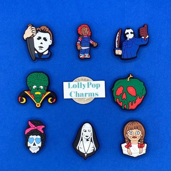 Movie Horror Halloween Scary Charm Set