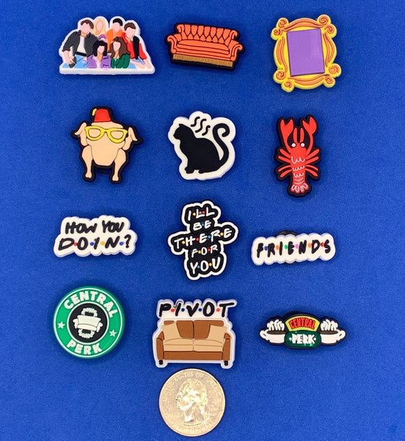 Friends Coffee Shop Charm Set