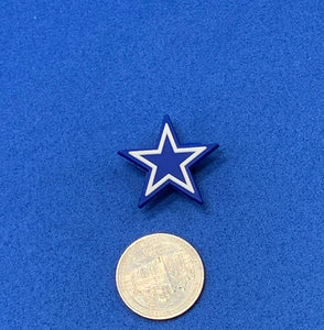 Cowboys blue star charm