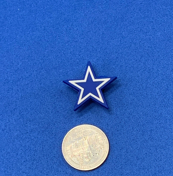 Cowboys blue star charm