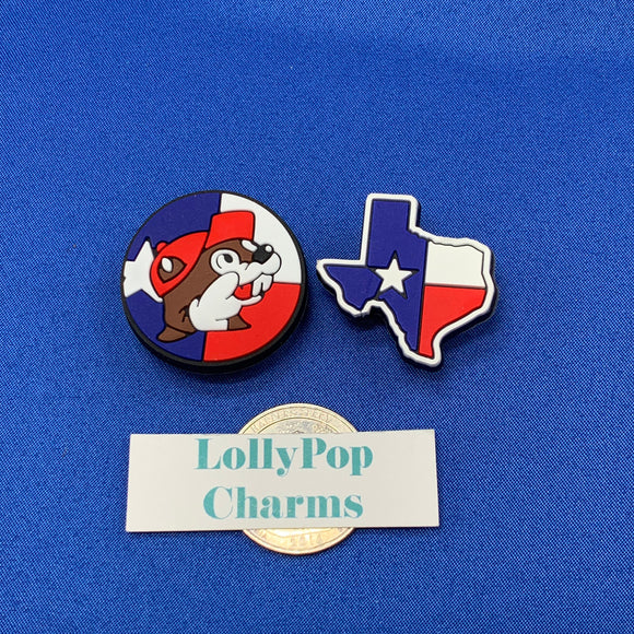 Texas Beaver Charm Set