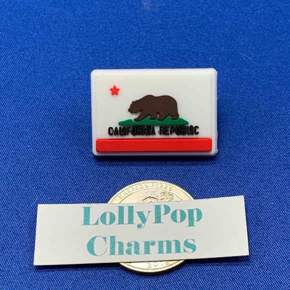 California Flag Charm