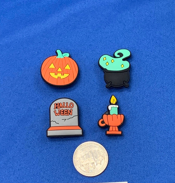 4 pc Halloween Charm SET