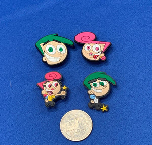 4 pc Charm Set Fairly Odd Parents