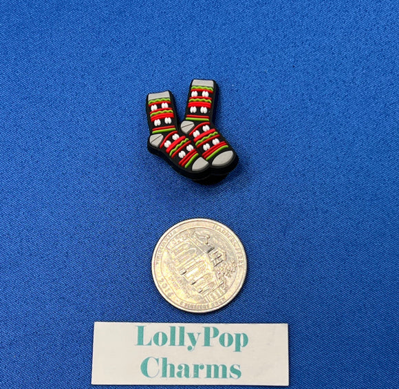 Christmas Holiday Socks  Charm