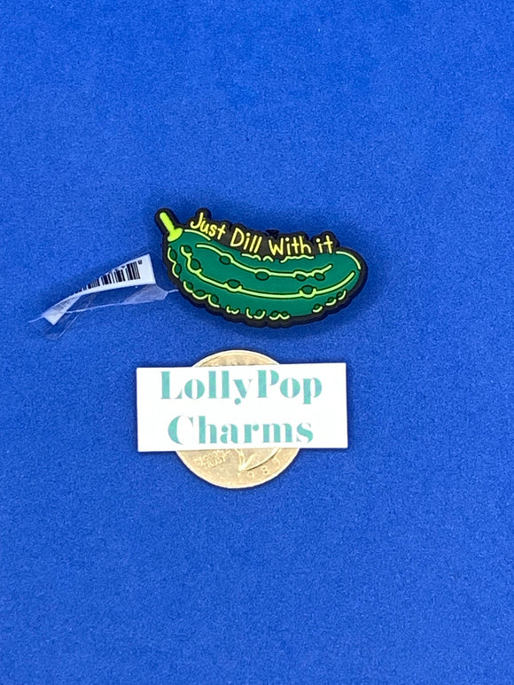Pickle Just Dill with It Charm