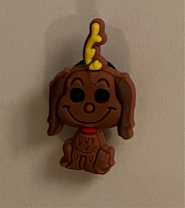 Grinch dog Christmas Holiday Charm