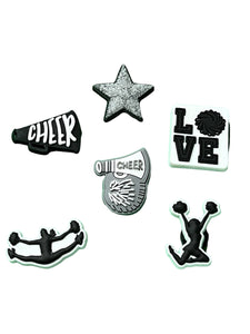 Cheer Shoe Charm Set