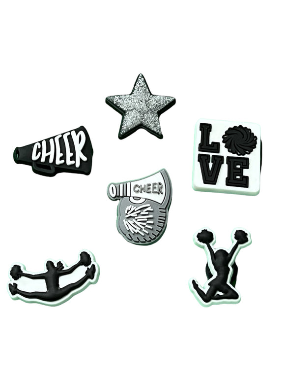 Cheer Shoe Charm Set