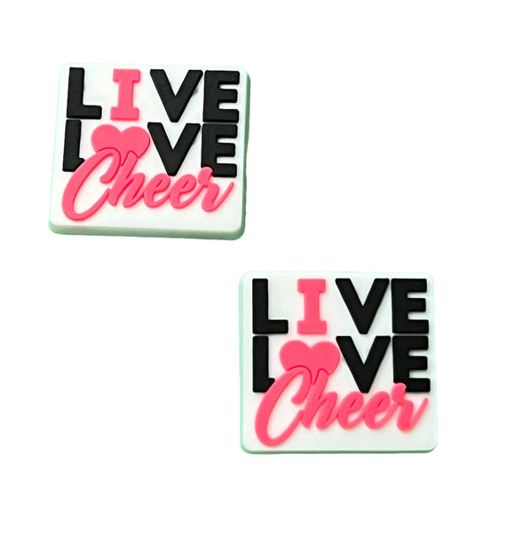 Cheer Shoe Charm Set