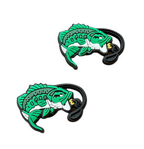 Fish Fishing Shoe Charm Set
