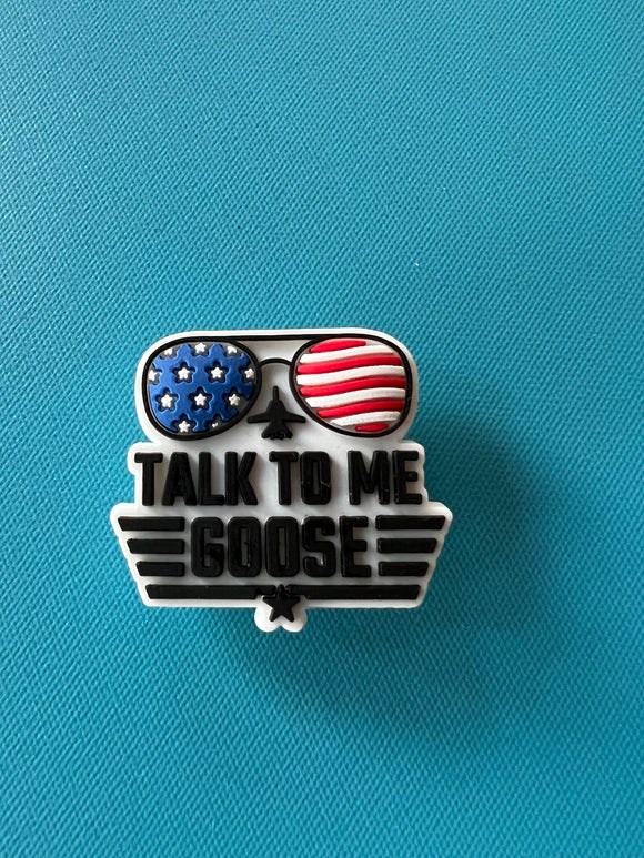 Talk to me Goose Charm