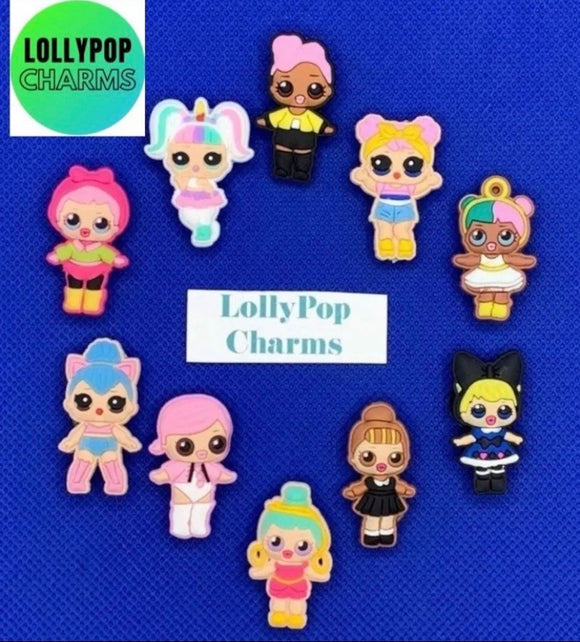 LOL Doll Charm Set