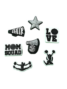 Cheer Shoe Charm Set