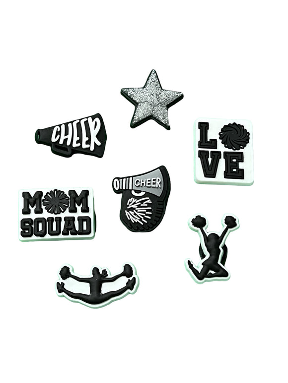 Cheer Shoe Charm Set