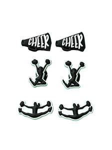 Cheer Shoe Charm Set