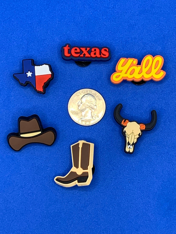 I Love Texas Charm Set