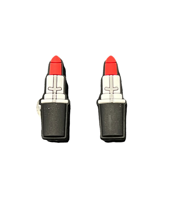 Lipstick Shoe Charm Set