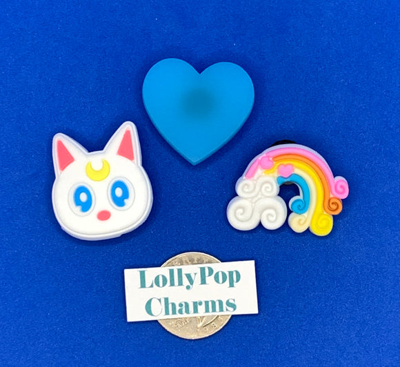 Sailor Moon Artemis Charm Set