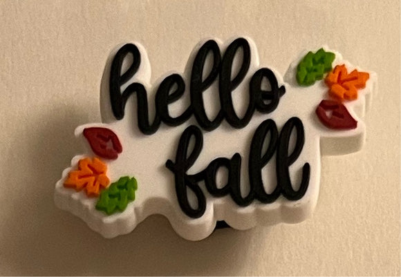 Hello Fall Holiday Charm