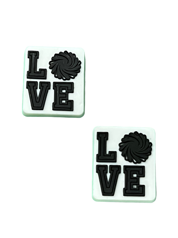 Cheer Shoe Charm Set