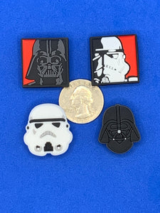 4 pc Space Charms