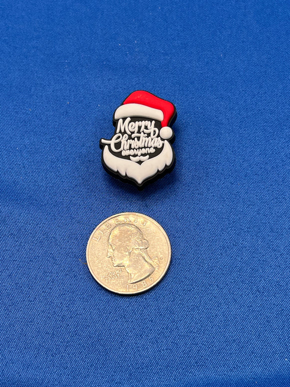 Merry Christmas Shoe Charm