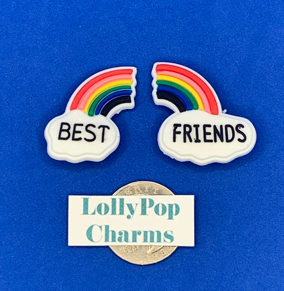 Rainbow Best Friends Charm Set
