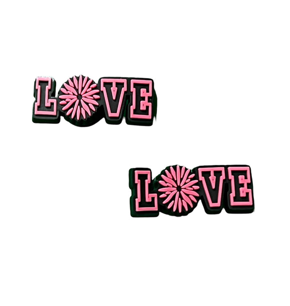 Cheer Shoe Charm Set