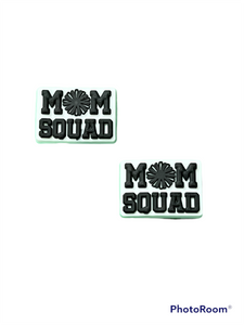 Cheer Squad Mom Shoe Charm Set
