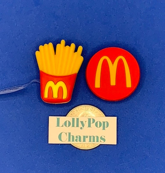 McDonald’s Fries and Logo Charm Set
