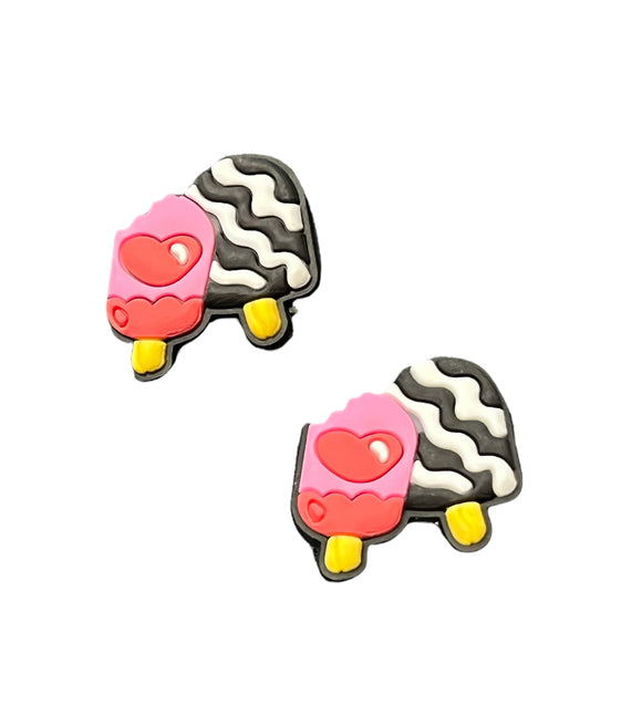 Popsicle shoe charm set
