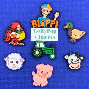 Farm Animal Charm Set